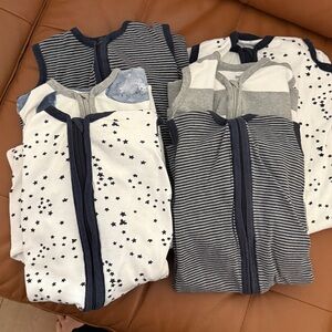 Burt's Bees Baby Sleep Sack Bundle of 6 - Size Large
